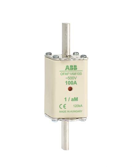 Предохранитель OFAF1aM16 16А тип аМ размер 1 до 500В ABB 1SCA022697R6330